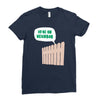hi de ho neighbor Ladies Fitted T-Shirt