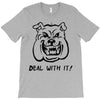 deal with it angry pitbul T-Shirt