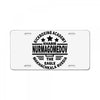 khabib nurmagomedov black logo License Plate