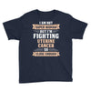 I am Not Super Woman But I'm Fighting Uterine Cancer So Close Enough Youth Tee