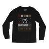 santa sagittarius christmas ugly t shirts Long Sleeve Shirts