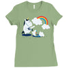 rainbow Ladies Fitted T-Shirt