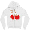 big texas cherry Zipper Hoodie