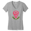 cute flowers Women's V-Neck T-Shirt