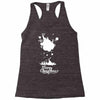 christmas icons with snow Racerback Tank