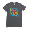 pop off brush Ladies Fitted T-Shirt