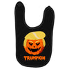 trumpkin funny donald trump pumpkin Baby Bibs