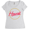 hawaii 2 Women's Triblend Scoop T-shirt
