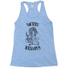 merry krampus Racerback Tank