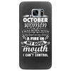 I Am An October Women Samsung Galaxy S7 Edge