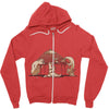 amateur night Zipper Hoodie