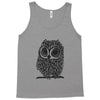 owl on athletic Tank Top