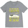 long range shooting V-Neck Tee