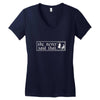 she never said that Women's V-Neck T-Shirt