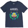 angel christmas V-Neck Tee