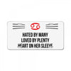 Cancer Woman License Plate