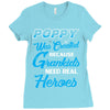 Poppy Was Created because Grankids Need Real Heroes Ladies Fitted T-Shirt