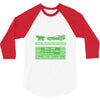 delorean trail 3/4 Sleeve Shirt