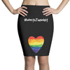Worth The Wait Rainbow Pencil Skirts