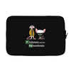 pinkman and the heisenbrain Laptop sleeve
