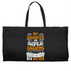 My Daughter Is Super Awesome Her Mother Weekender Totes