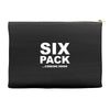six pack coming soon mens Accessory Pouches