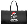 new funny darth vader star wars themed christmas Weekender Totes