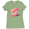 mario paint smash Ladies Fitted T-Shirt