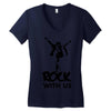 rock Women's V-Neck T-Shirt