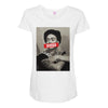 Frida Kahlo Maternity Scoop Neck T-shirt