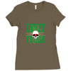 father crazy Ladies Fitted T-Shirt