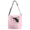 CHECK MEOWT Adjustable Strap Totes