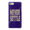 never settle iPhone 7 Case