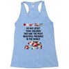 mama bear message Racerback Tank