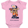 never surrender Baby Bodysuit