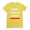 stormzy #merky Ladies Fitted T-Shirt