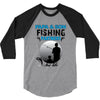 Papa And Son Fishing Partners For Life 3/4 Sleeve Shirt