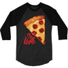 pizza my life 3/4 Sleeve Shirt