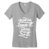 if you can dream it, you can do it Women's V-Neck T-Shirt