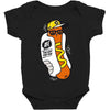 too hot for you Baby Bodysuit