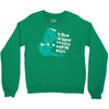t rex skipped too many arm days Crewneck Sweatshirt
