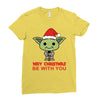 may christmas be with you Ladies Fitted T-Shirt