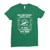 my family my freedom my rod Ladies Fitted T-Shirt