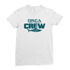 orca crew Ladies Fitted T-Shirt