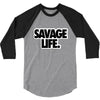 savege life 3/4 Sleeve Shirt