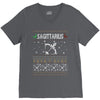 sagittarius christmas ugly sweater V-Neck Tee