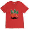 Happy Camper V-Neck Tee