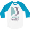 women's march 2017 on washington 3/4 Sleeve Shirt