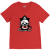 pirate panda V-Neck Tee
