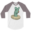 elizabethan dilophosaurus 3/4 Sleeve Shirt